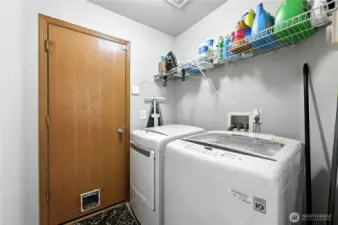 Utility Room Off Garage