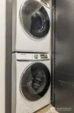 Washer and dryer located on 2nd floor
