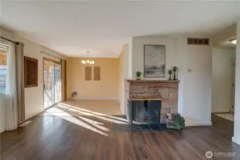 Living Room Open to Dining
