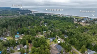 Seabrook, Pacific Beach, Beach Access