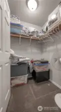 Walk-in Closet in Primary Bedroom