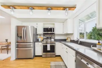 With room for multiple cooks, you'll love the Kitchen!