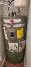 New Hot Water Heater with alarm.