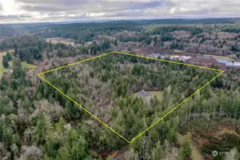 This property comes with 2 12.82 acre parcels. Perfect for a multi-generational experience. There are 2 building sites on the second parcel.