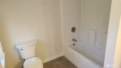 New full-bath in main home.