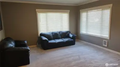 Front end of living room