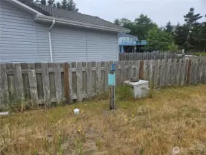 Sewer is also on the property.