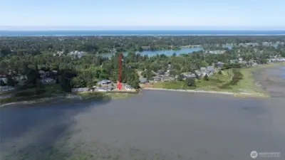 Duck Lake and the ocean beaches are not far from this property.