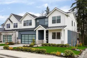 The Andover plan features 5 bedrooms, rec room and den! 3 levels of luxury living!!!