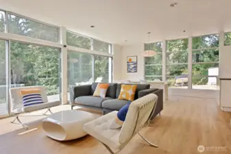 All furnishing convey except for Adirondack rockers & wood nightstand in second bedroom. Truly "turn key" home!...