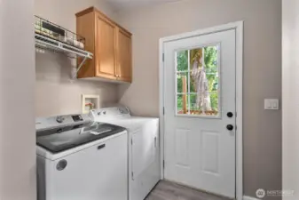 Laundry Room with Storage