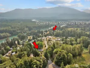 Steelhead Park Just a Short Distance Away!