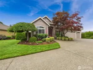 Lovely curb appeal.