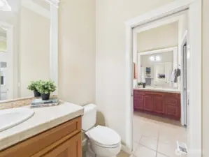 Jack and Jill bathroom