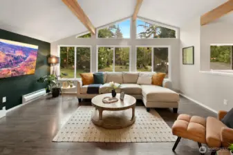 Big windows allowing for so much natural light!