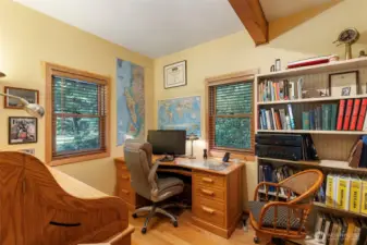 Den off of the living room