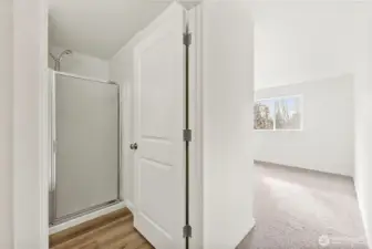 Entering the Primary Suite - Private Bath