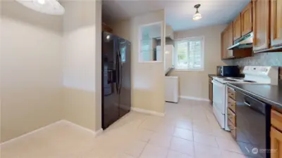 Kitchen from Living Room