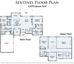 Sentinel Floor plan