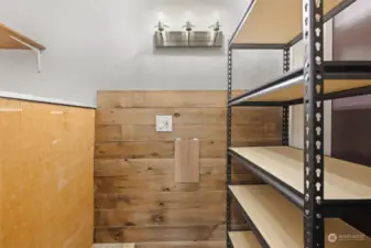 Pantry/Storage area off kitchen