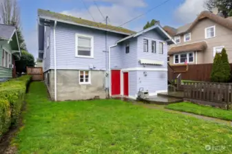 Private entry to basement is perfect for a possible rental space.