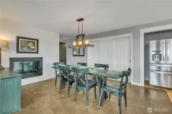 Large dining area