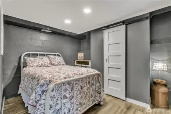 One unit has 1 bedroom and 3/4 bath. Separate entrance