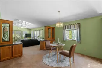dining room looking into family room