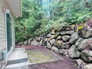 Patio in Back