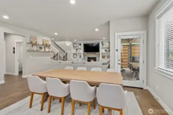 Dining area