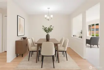 See the dining room staged (virial)