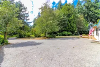 Lots of off street parking.