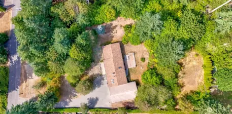 Large lot and so much privacy!  Create your own oasis!
