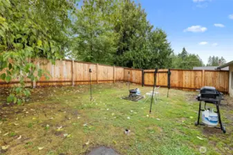 Spacious Backyard