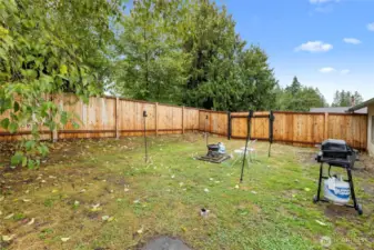 Spacious Backyard