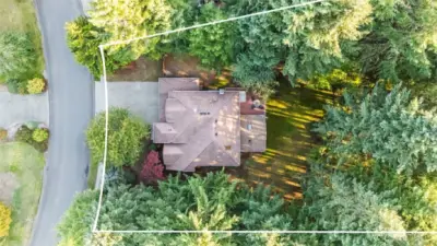 Large ½-acre lot offers more room than most new builds.