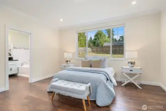 Lovely primary Suite.