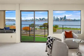 Many condos give you only a sliver of a view. This unit gives you the full width of stunning views that others wish they had.