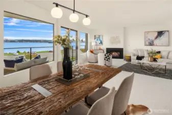 Imagine dining with a front row view of spectacular vistas.