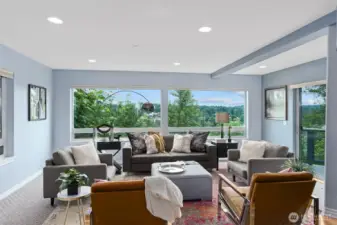 Sunken Formal Living Room