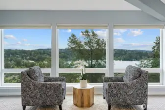 Primary Bedroom...with VIEWS!