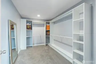 Huge walk in closet