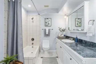 Full bathroom