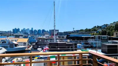 View towards downtown and Space Needle