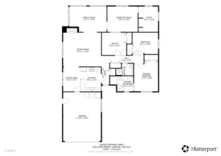 A fabulous open, and flowing floorplan with space for everything and everyone!