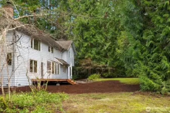 Outside you'll find a new deck where you can bask in the privacy. This horse acre corner lot boast incredible serenity and greenery outlook that gives that Zen feel - let the stress melt away.