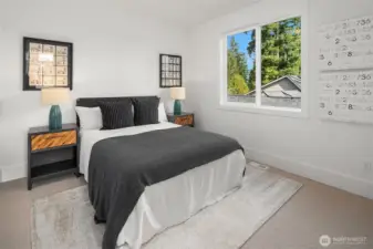 Upper level 3rd guest bedroom