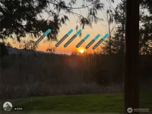 Olympic Mtn Peaks identified & their distance