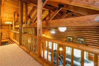 Overlooking the Living Room