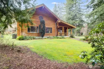 Custom-Built Log Cabin